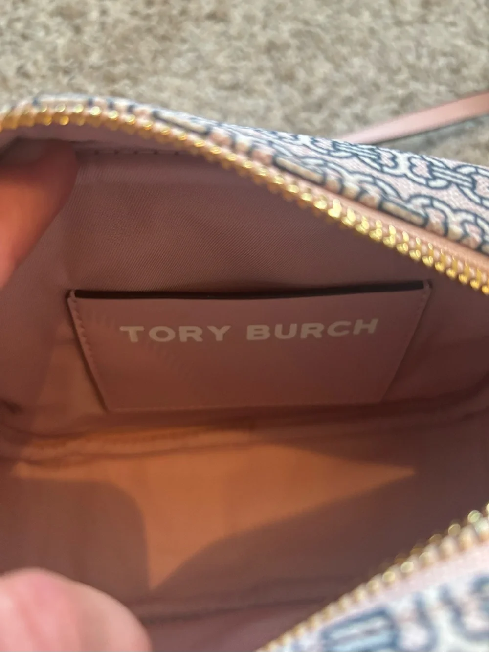 NWT Tory Burch Gemini Link Canvas Mini Bag